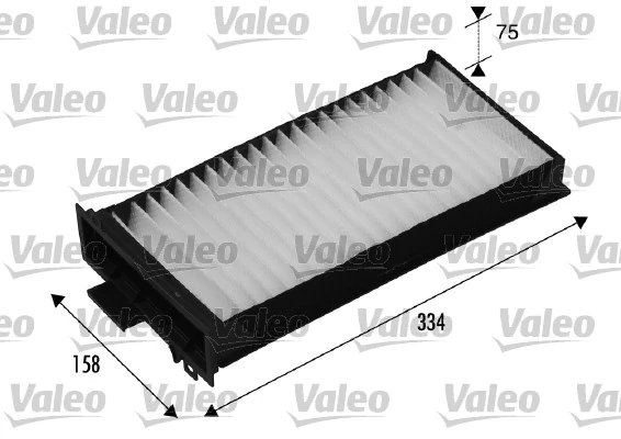 Filtre, air de l'habitacle VALEO 698540