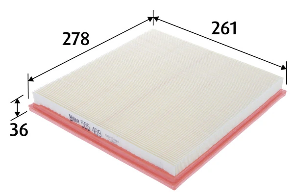 VALEO 585489 — Фільтр повітряний