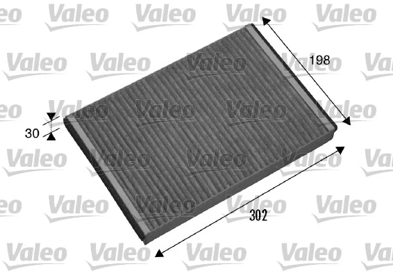 Filtre, air de l'habitacle VALEO 698875