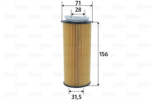 VALEO 586603 — Фільтр масляний