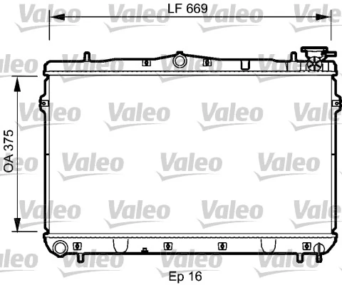 Radiator, engine cooling