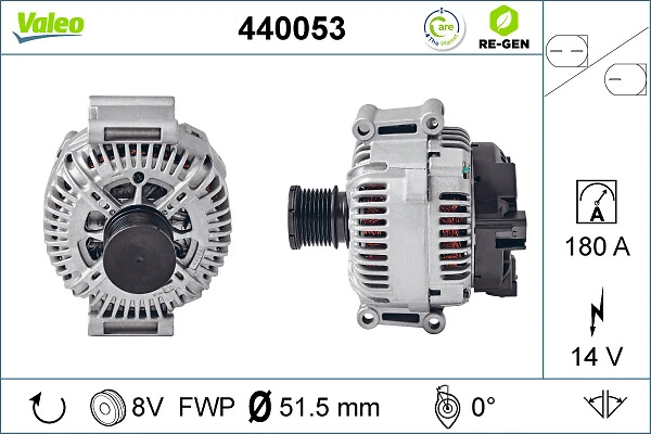 Alternateur VALEO 440053