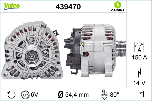 Alternateur VALEO 439470
