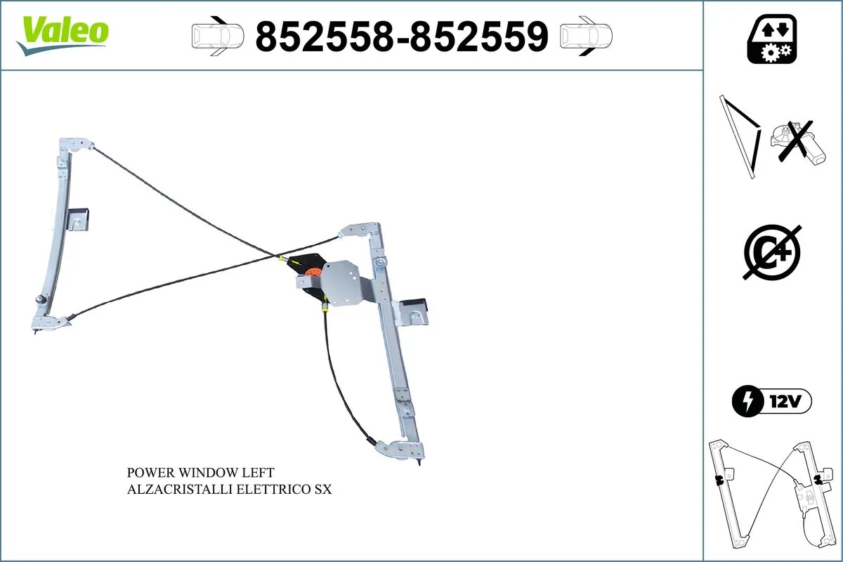 Lève-vitre VALEO 852558