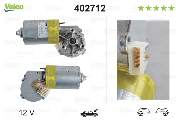 Moteur d'essuie-glace VALEO 402712