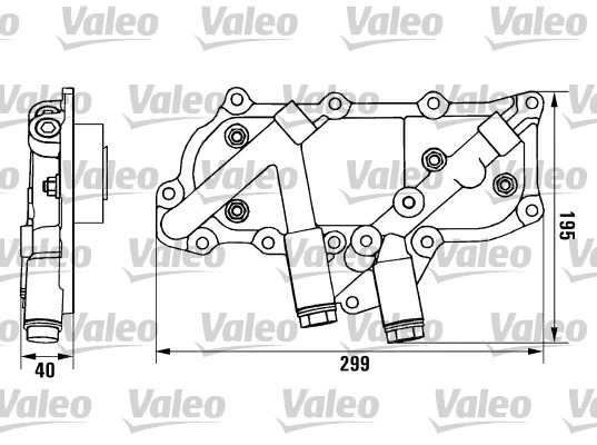 Oil Cooler, engine oil
