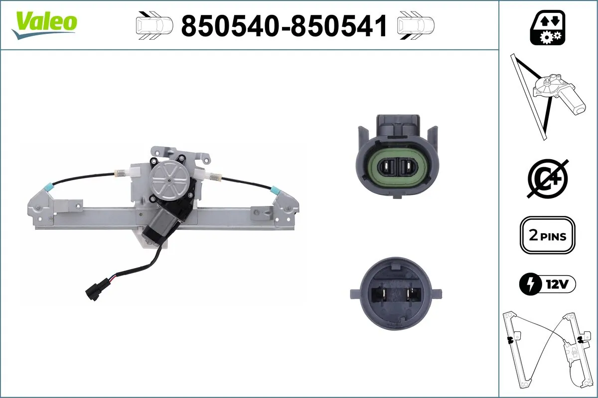 Lève-vitre VALEO 850540