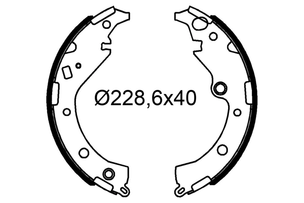 Brake Shoe Set