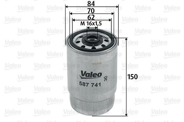 VALEO 587741 — Паливний фільтр