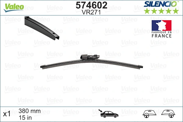VALEO 574602 — Щітка склоочисника