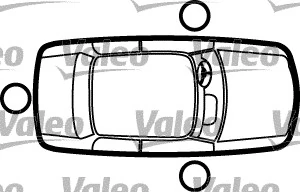 Cylindre de serrure VALEO 252373