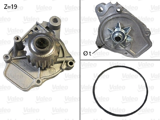 Water Pump, engine cooling