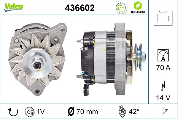 Alternateur VALEO 436602