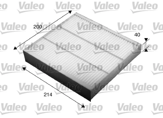 Filtre, air de l'habitacle VALEO 715532