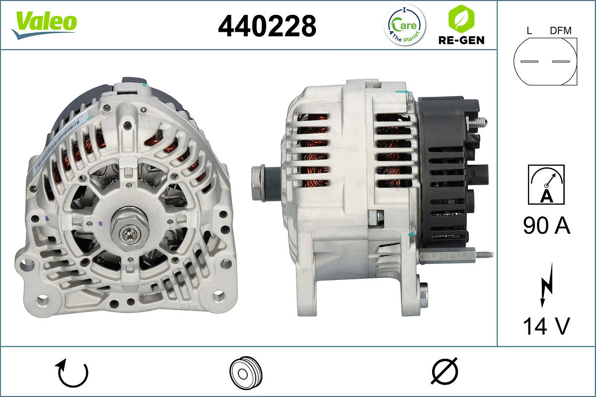 Alternateur VALEO 440228