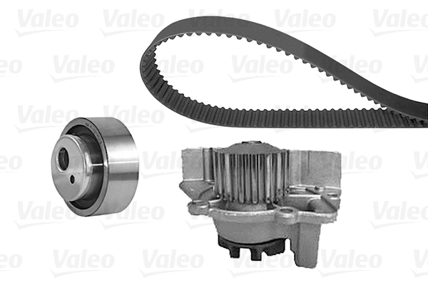 Pompe à eau + kit de courroie crantée VALEO 614612