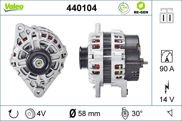 Alternateur VALEO 440104