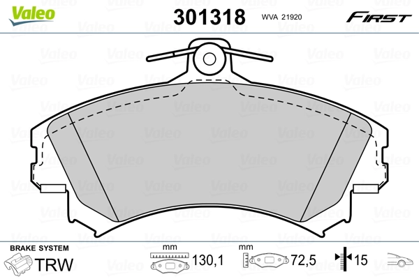 Brake Pad Set, disc brake 2
