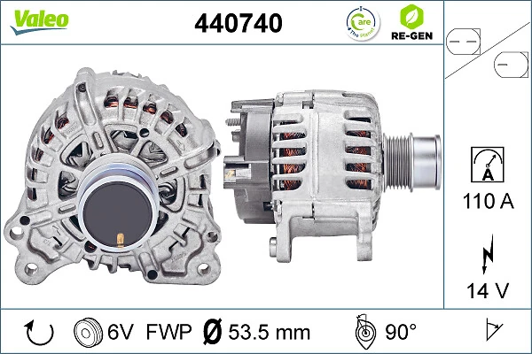 Alternateur VALEO 440740