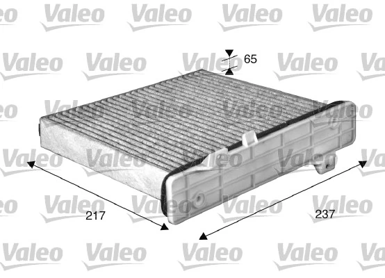 Filtre, air de l'habitacle VALEO 715509