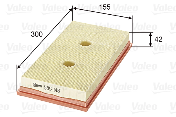 VALEO 585148 — Повітряний фільтр