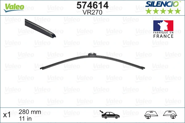 VALEO 574614 — Щітка склоочисника
