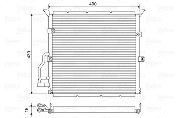 Condenser, air conditioning