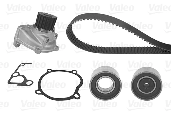 Pompe à eau + kit de courroie crantée VALEO 614665