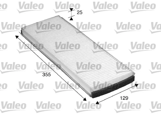 Filtre, air de l'habitacle VALEO 698762