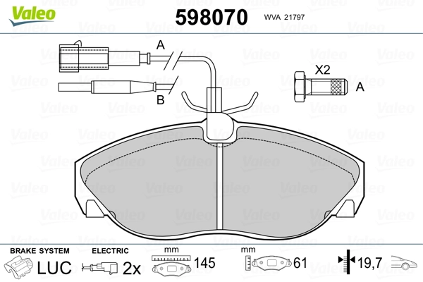 VALEO 598070 2