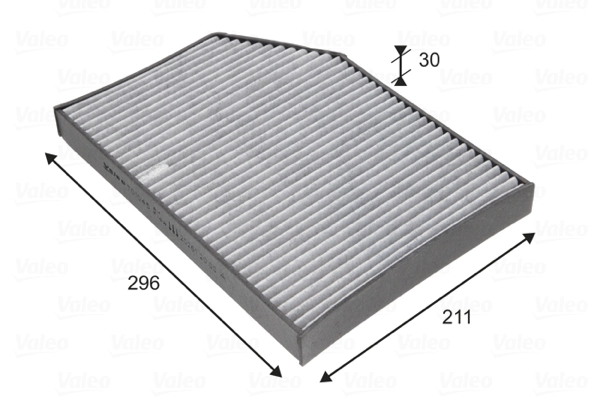VALEO 701045 — Фільтр салону антибактеріальний