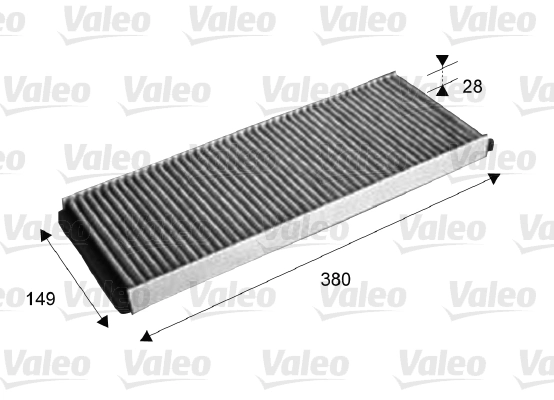Filtre, air de l'habitacle VALEO 715578