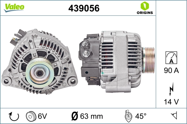 Alternateur VALEO 439056