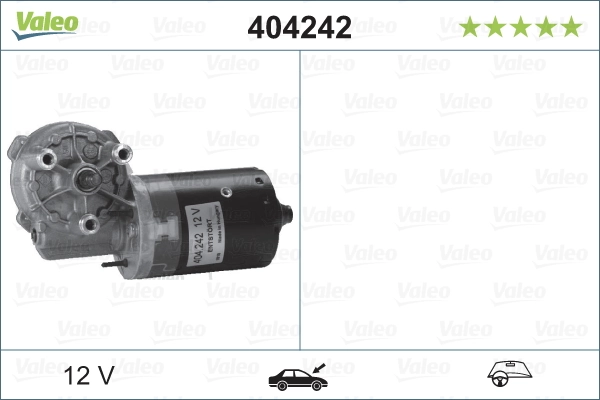 Moteur d'essuie-glace VALEO 404242