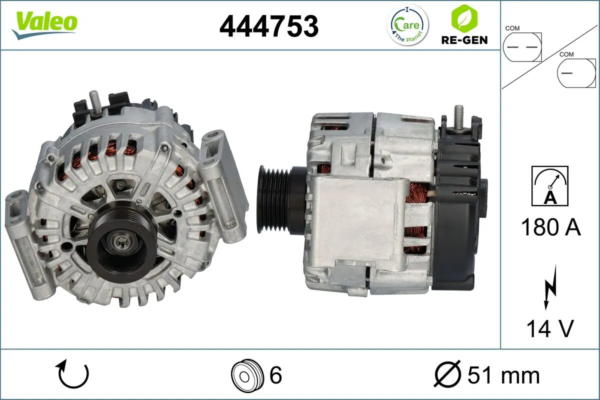 Alternateur VALEO 444753