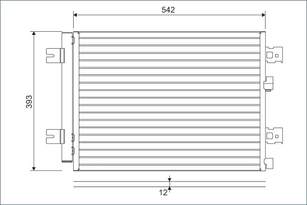 VALEO 814077 — Конденсер кондиціонера
