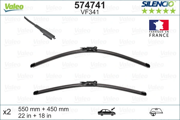 VALEO 574741 — Щітка склоочисника