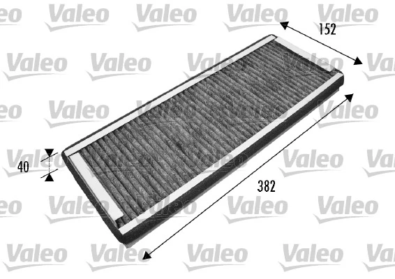 Filtre, air de l'habitacle VALEO 698737
