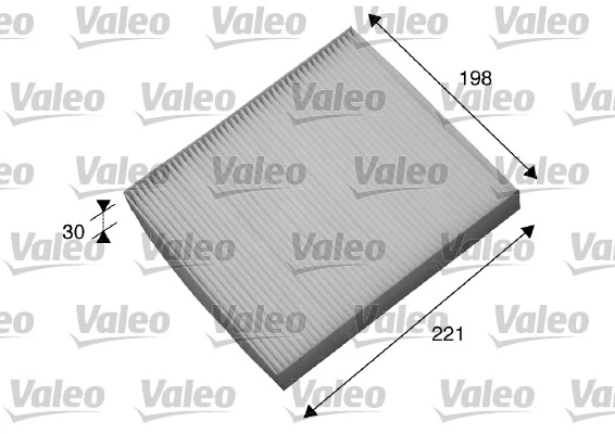 Filtre, air de l'habitacle VALEO 698869