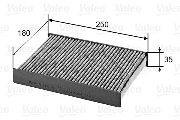 VALEO 715820 — Фільтр салону