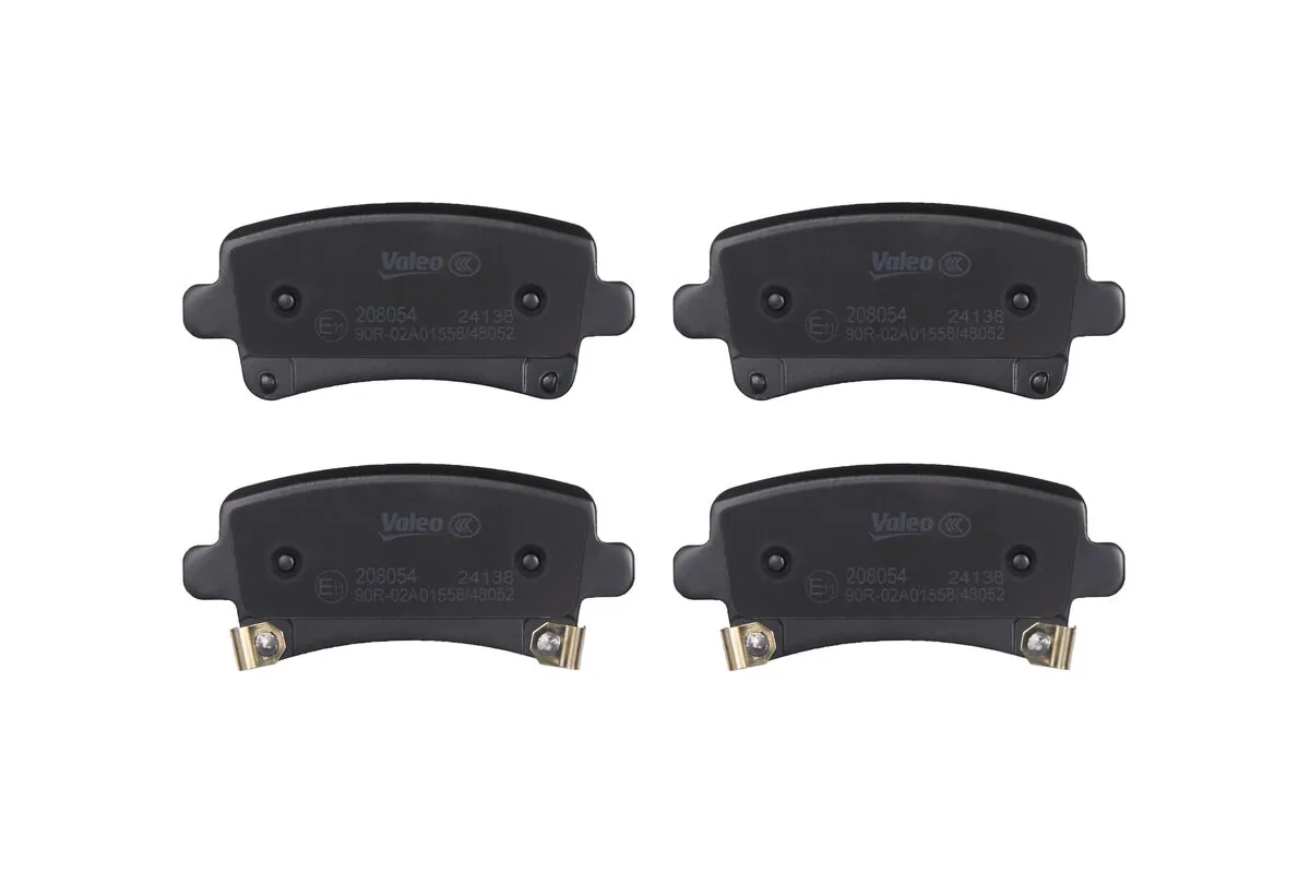 Kit de plaquettes de frein, frein à disque VALEO 208054