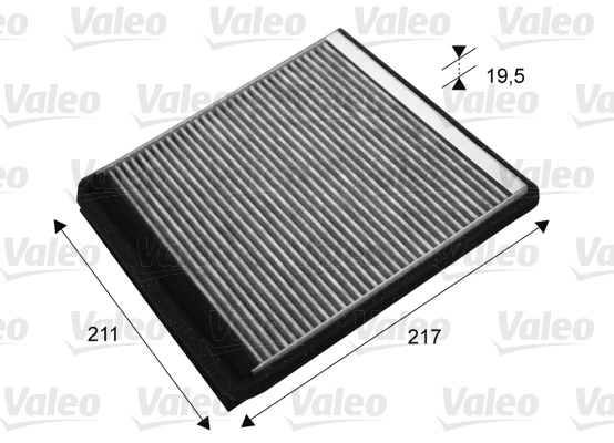 Filtre, air de l'habitacle VALEO 715677