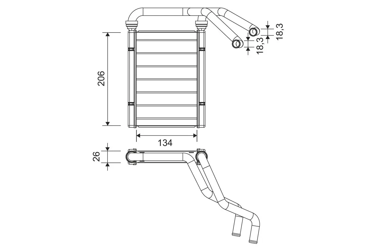 Heat Exchanger, interior heating