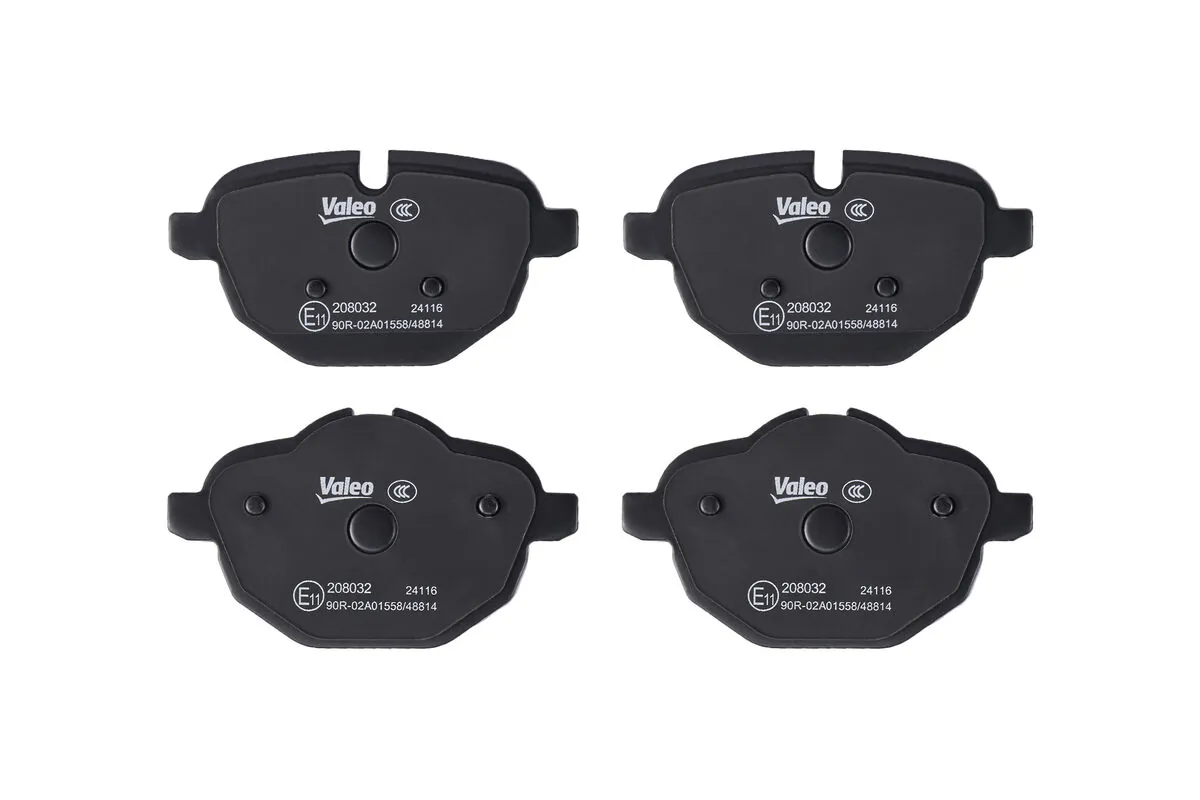 Kit de plaquettes de frein, frein à disque VALEO 208032