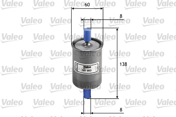 VALEO 587003 — Паливний фільтр