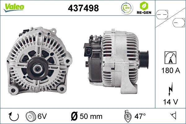 Alternateur VALEO 437498