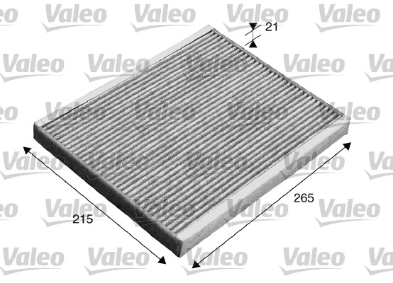 Filtre, air de l'habitacle VALEO 715553