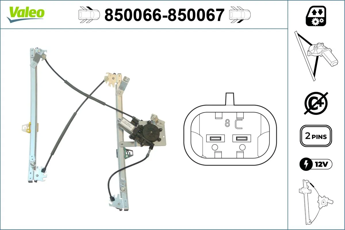 Lève-vitre VALEO 850066