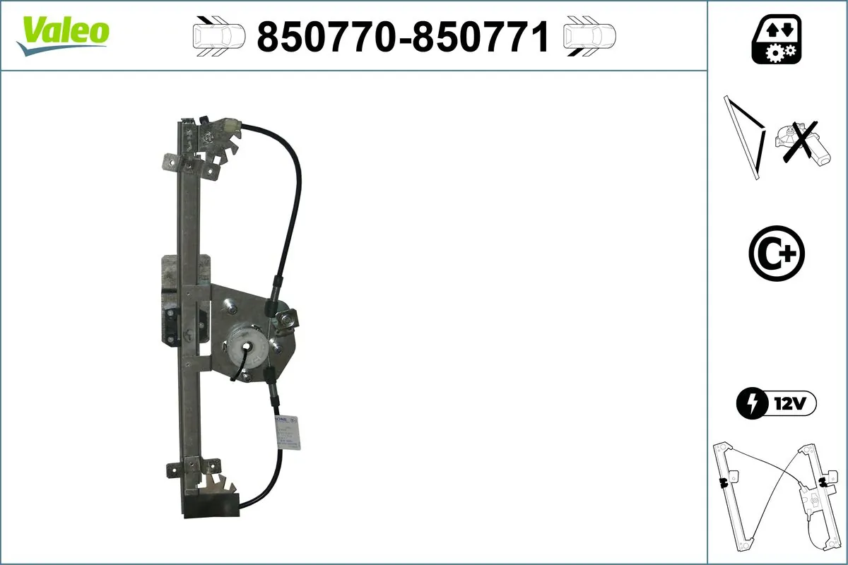 Lève-vitre VALEO 850770