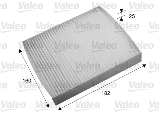 Filtre, air de l'habitacle VALEO 715691